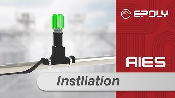 Heat Tracing Installation: AIES-L End Seal Lamp for Self Regulating Heating Cable