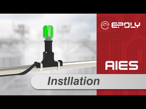 Heat Tracing Installation: AIES-L End Seal Lamp for Self Regulating Heating Cable