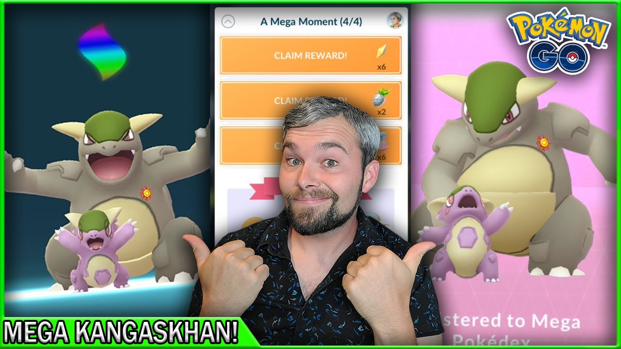 Worlds First ✨Shiny Mega Kangaskhan!✨I've wanted to do this for
