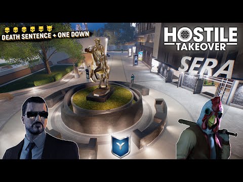 PAYDAY 2. HOSTILE TAKEOVER. Прохождение. Дуо. Стелс. Смертный приговор. Death Sentence. ONE DOWN