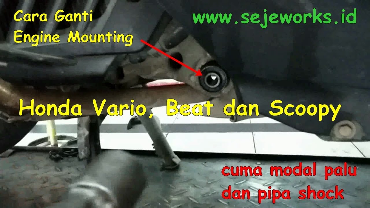 Harus 7 Orang Bro, Bongkar Engine Mounting Vario yang Goyang YouTube