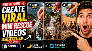 How To Create VIRAL Mini Rescue Videos With AI (Step-by-Step Tutorial)