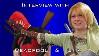 Interview with Deadpool & Link Cardiff Film & Comic-Con (CFCC)