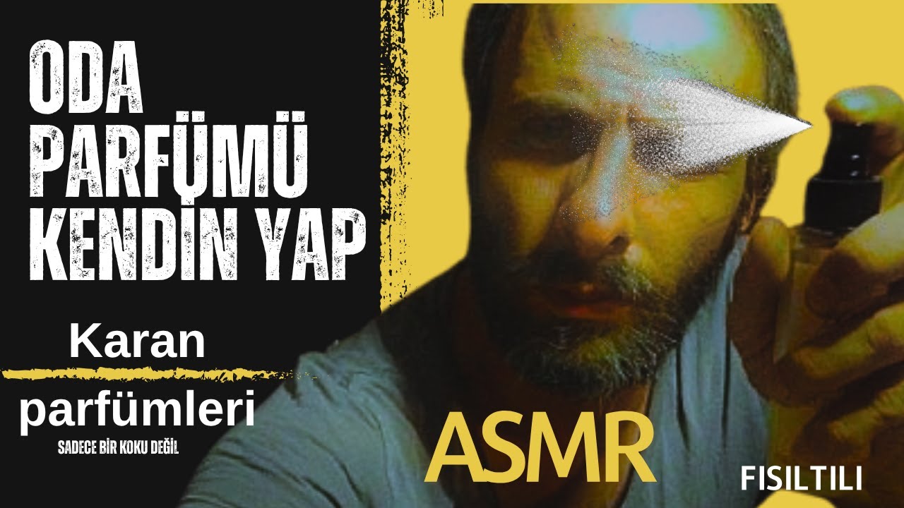 Rahatlatıcı Koku Deneyimi | ASMR Oda Parfümü Tarifi (Türkçe