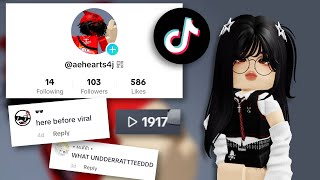 UNDERCOVER AS A ROBLOX EDIT ACCOUNT!