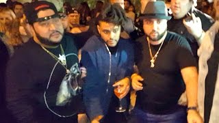 The Weeknd Is Swarmed At Republic Records Vmas Party