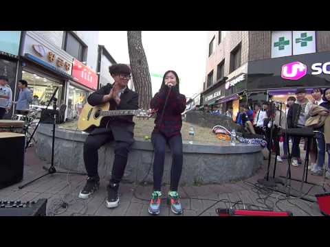 꽃단이 프로젝트 영주 버스킹(2015.03.21)