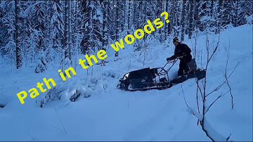 How to build a Snowdog part 8 - Second test on the snow