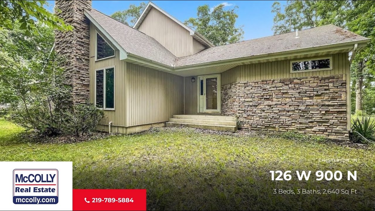 126 W 900 N, Chesterton, IN MLS 497427 McColly YouTube