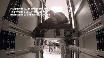 PowerValue 11RT external maintenance bypass with PDU