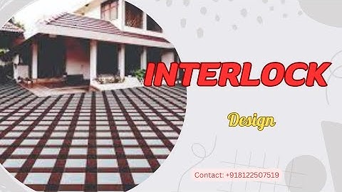 best interlock design #interlock #stonework #bricks #tilesdesign #home #shortsvideo #subscribe