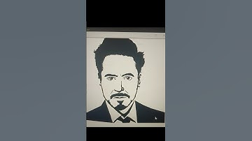 Draw Iron Man Face using 3 line of python code#shorts #python #coding #programming