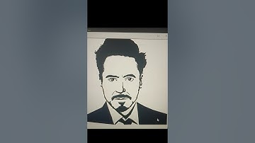 Draw Iron Man Face using 3 line of python code#shorts #python #coding #programming