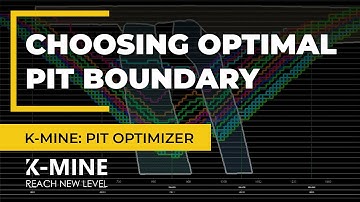 How to Choose the Optimal Final Pit Contour in K-MINE