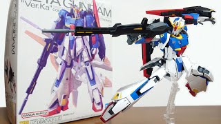 (バンダイ驚異のメカニズム！完全変形でこんなに動く！劇中のプロポーションを追及！)MG 1/100 ゼータガンダム Ver.Ka　レビュー