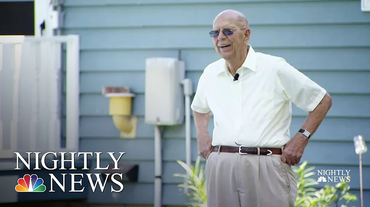 94-Year-Old Keith Davison Puts In Pool For Neighbo...