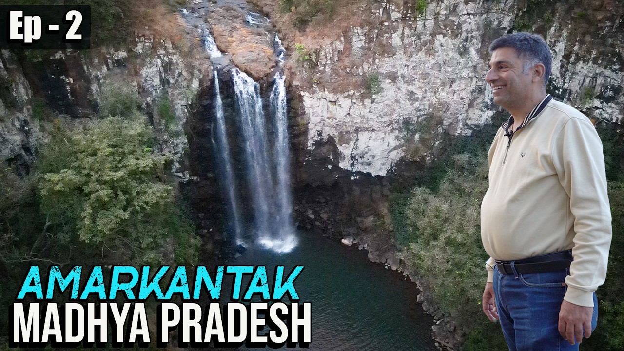 Ep 2 A day in Amarkantak, Madhya Pradesh | Kapildhara | Shambhudhara | Shri Yantra Mandir