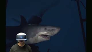 PlayStation 4 Pro - First time trying PSVR - Again! VR Worlds - Ocean Descent