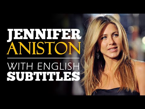 ENGLISH SPEECH | JENNIFER ANISTON: Find Your Voice (English Subtitles)