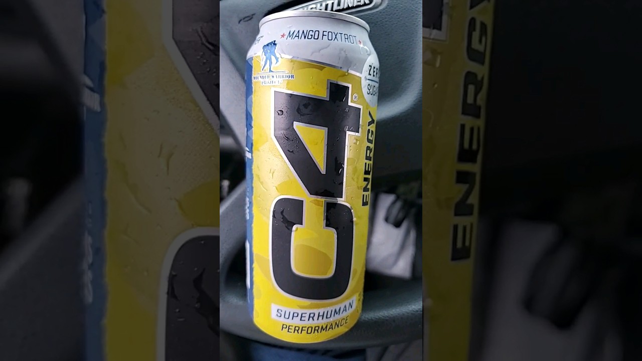 Energy Drink Review - Mango Foxtrot by C4