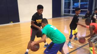 5th Grade Boys - Working on Ball Control