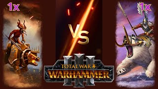 Can War Bear Riders Beat Heralds of Khorne's Fury in Total War: Warhammer 3