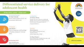Differentiated Service Delivery For Adolescent Health Wemove Series 3 Webinar 1