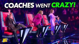 OMG! These Blind Auditions Turned into Coach DANCE PARTIES on The Voice