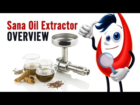 Sana Oil Extractor EUJ-702 (seed and nut attachment)