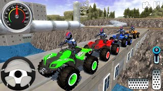 Impossible Dirt Quad Bikes Racing game #2 - Extreme Motocross ATV Bike Stunts - Android_IOS Gameplay screenshot 3
