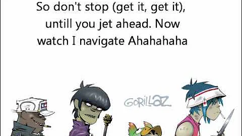 Gorillaz - Feel Good Inc. Lyrics