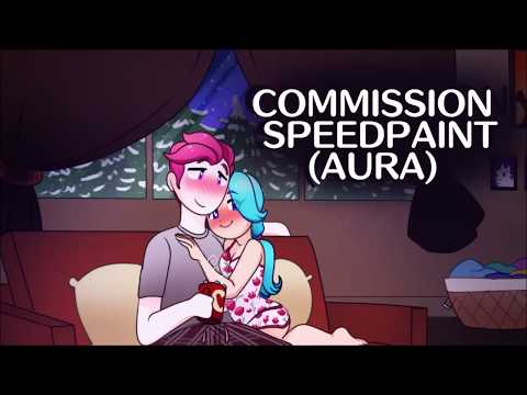 Snuggled with You [COMMISSION SPEEDPAINT]