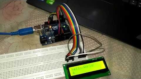 How to connect LCD to arduino without potentiometer