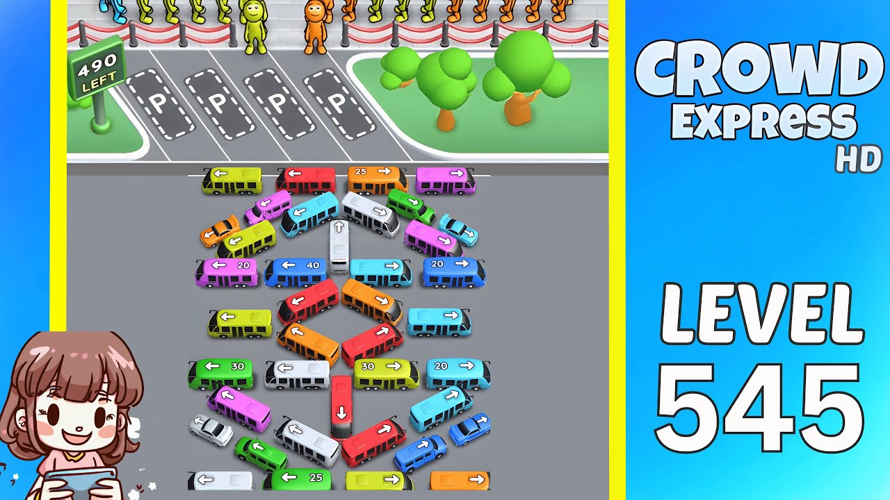 Crowd Express Level 545 Solution Walkthrough - YouTube