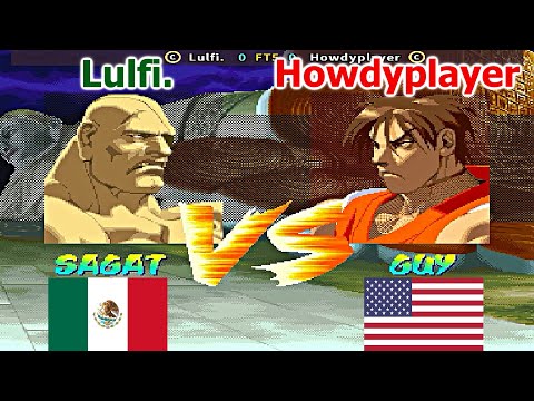 Street Fighter Alpha - Lulfi. vs Howdyplayer FT5