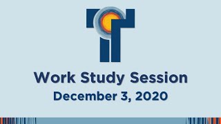 Council Work Study December 3 (ARCHIVE)