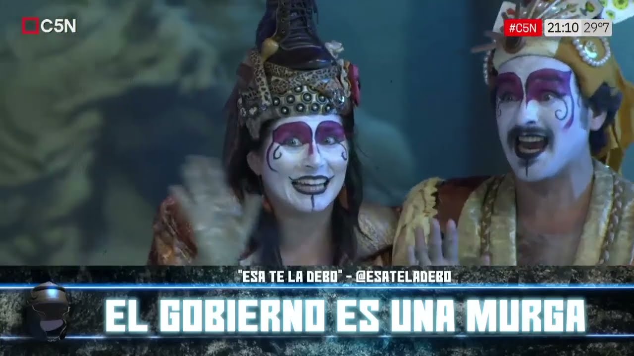 Murga Esa te la Debo en vivo en C5N - 23/02/2025