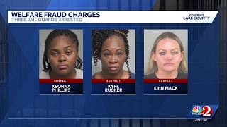 Information Lake County correctional officers accused of forging pay stubs to apply for financial assistance Update