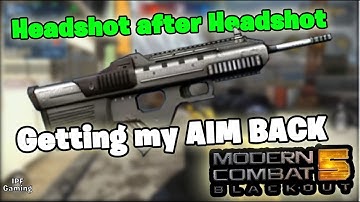 40+ Kills with KOG V. Practicing Headshots. Modern Combat 5 MC5 PC Gameplay by IPF Gaming.