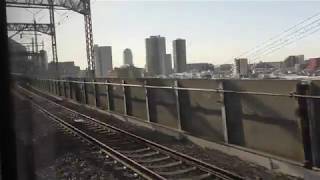 E2系新幹線 J66編成 やまびこ208号 東京行き 大宮駅から上野駅間