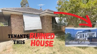 1950S HOUSE RUINED BY TENANTS DEMOLISHED