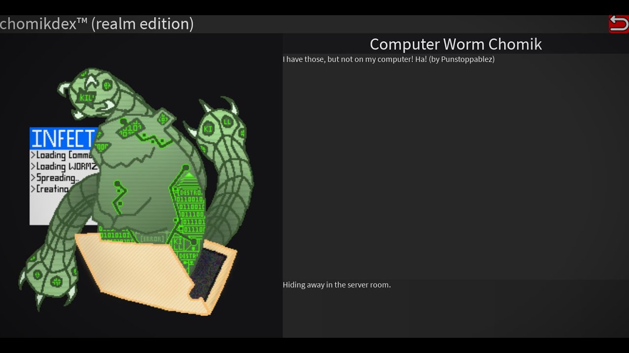 How to get Computer Worm Chomik I Find the chomiks - YouTube