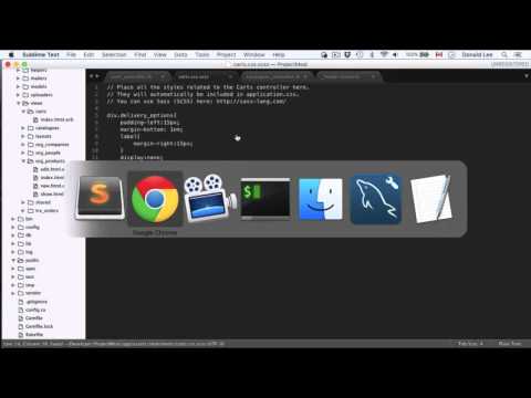 Ruby on Rails Tutorial 79   Carts Wrap up, Orders Set up!