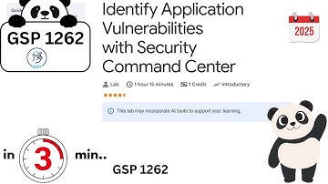 Identify Application Vulnerabilities with Security Command Center | #qwiklabs | #GSP1262 |  Solution
