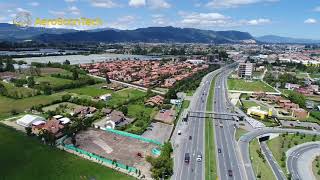 Ruta Bogota Chia La Ciudad de la Luna Drone - AeroScanTech