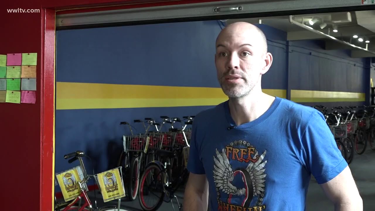 Local bike rental company seeing red, not blue
