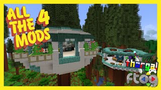 All The Mods 4 - Ep 09: Lets build a base!
