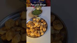 Easy DIY Pani Puri Recipe panipuri  viralshorts panipurirecipe panipurichallenge