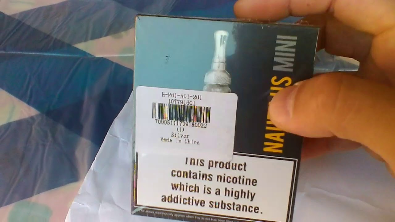 Originale aspire nautilus mini da Gearbest