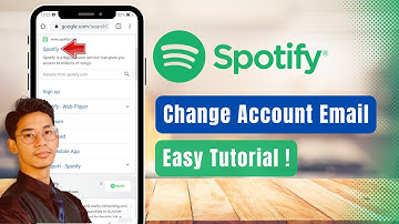 How to Change Account Email on Spotify !
